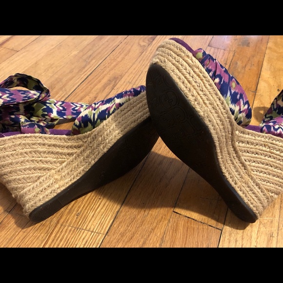 UGG Espadrille Sandals Purple Green EU 38 US 7 - Picture 7 of 11